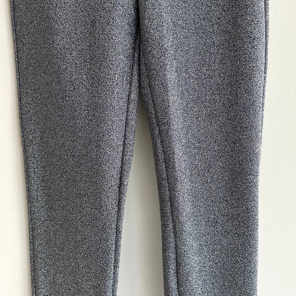 DIVIDED by H&M Women's Sparkly Metallic Skinny Pants, Size 10 - Picture 3 of 15